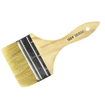 Linzer  1504-4 Chip Brush,  White Chinese Bristle ~ 4&quot;