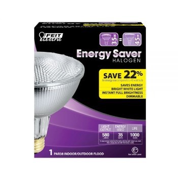 Feit Electric  35PAR38/QFL/ES Energy Saving Bulb, 35 Watt