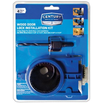 Century Drill &amp; Tool   05493 4pc Wd Lock Install Kit