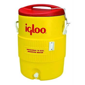 Igloo Products 4101 Water Cooler, Yellow/Red  ~ 10 Gallon