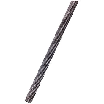 National N825-009 Threaded Rod, Galvanized ~ 5/8&quot; x 12&quot;