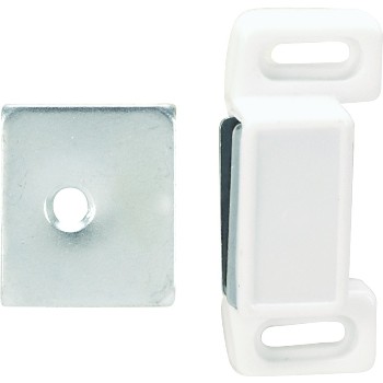 Hardware House 642405 Magnet Cabinet Catch, White
