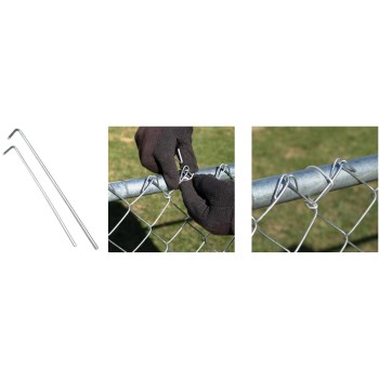 MAT Inc 328554C YardGard 11-Gauge Aluminum 6 1/2&quot; Chain Link Fence Wire Ties