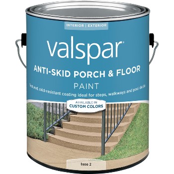 Valspar/McCloskey 024.0082032.007 Anti-Skid Porch &amp; Floor Paint, Base 2 ~ Gallon