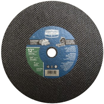 Century Drill &amp; Tool   08512 Type 1A Masonry Abrasive Saw Blade ~ 1/8&quot; x 12&quot;