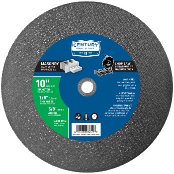 Century Drill &amp; Tool   08610 Type 1A Masonry Abrasive Saw Blade ~ 1/8&quot; x 10&quot;