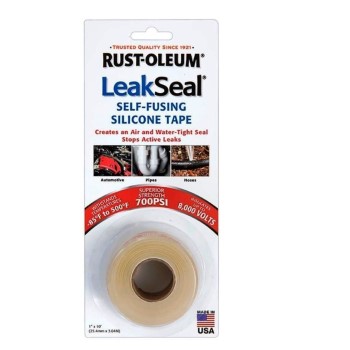 Rust-Oleum 275796 LeakSeal Self-Fusing  Silicone Tape ~ 1&quot; x 10 Ft