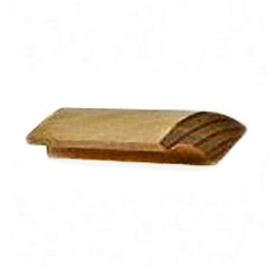 Waddell 11604 Hardwood Pull for Drawer Fronts  ~ 4"