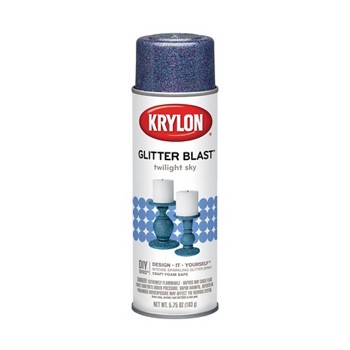 Krylon K03811A00 Glitter Blast Spray Paint,  Twilight Sky ~ 5.7 5oz