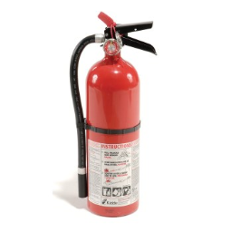 Kidde 46611201 ProLine-Kidde Tri-Class  Fire Extinguisher w/Metal Bracket ~ 5 Lb