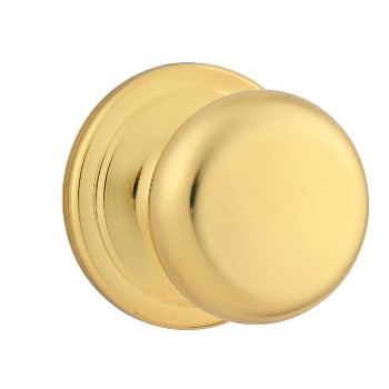 Kwikset 97200-787 Juno Passage Lock, Polished Brass