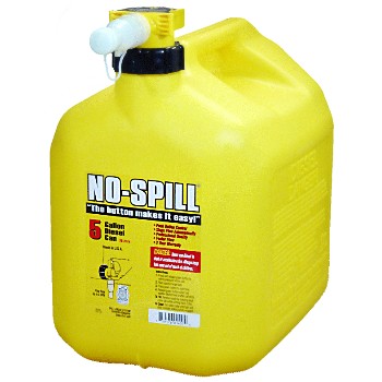 No-Spill 1457 Diesel Fuel Can, No Spill  ~  5 gallon