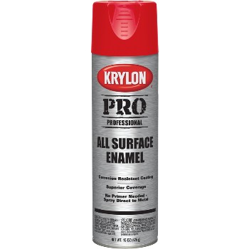 Krylon K05923000 All Surface Enamel, Spray ~ Gloss Safety Red