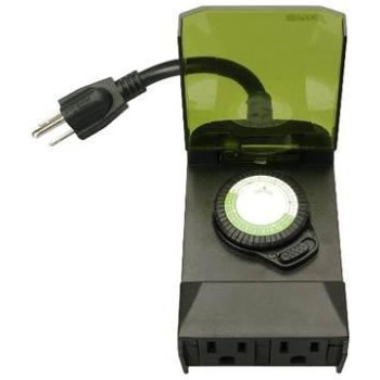 Coleman Cable 50011 Outdoor Timer,  Mechanical ~ 24 Hour