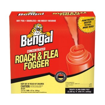 Bengal  55201 Bengal Concentrated Roach &amp; Flea Fogger Pack ~ 2.7 oz Cans