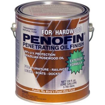 Penofin F5XHTGA Penetrating Exterior Oil Finish for Exotic Hardwood, Tigerwood  ~ Gallon