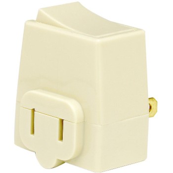 Leviton C26-01469-00I Plug-In Switch ~ Ivory