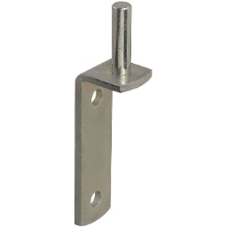 National N131-375 Gate Pintle, Zinc ~ for Use with #294 hinge straps 1/2"