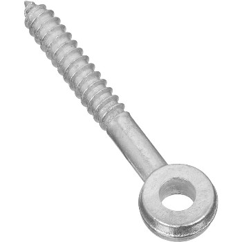 National N131-227 Gate Screw Eyes, Zinc Plated ~ 5/8&quot; x 5&quot;