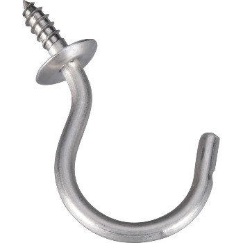 National N348-458 Cup Hooks, Stainless Steel ~ 1 1/2&quot;