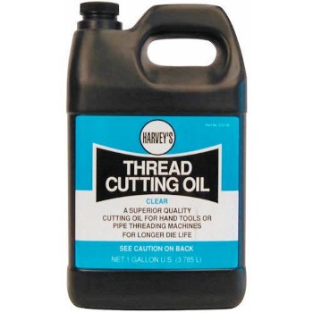 Harvey&#39;s 016150 Thread Cut Oil,  Clear ~ Gallon
