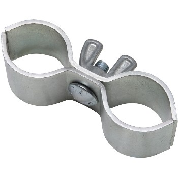 National N344-630 Zinc Plated Pipe Clamps ~  1 5/8&quot;
