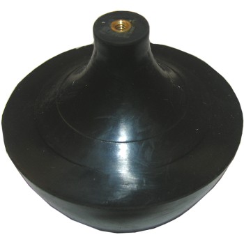 Larsen 04-1517 Rubber Cone Style Tank Ball, Black ~ 2 1/2&quot;