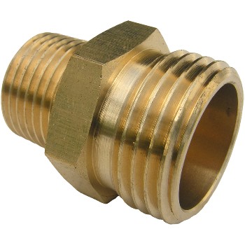 Larsen 15-1711 Male Hose to Pipe Adapter ~ 3/4&quot; MHT x 1/2&quot; MPT