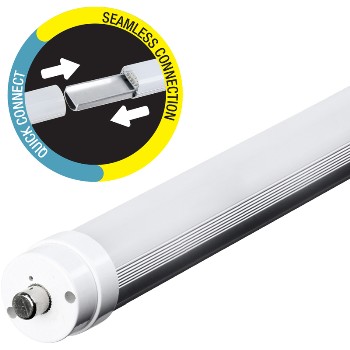Feit Electric  T96/841/LED LED Fluorescent Tube, Frosted ~ 8 ft.