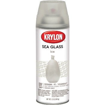 Krylon 9056 Sea Glass Finish  Paint,  Ice  ~ 12 oz Spray