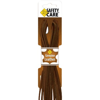 Manakey Group   54001 Boot Laces, Brown Leather ~ 72&quot;