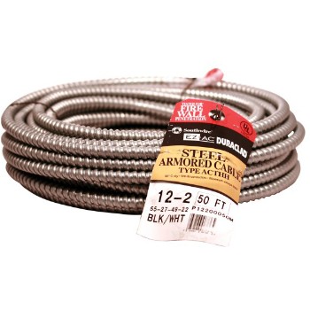 Southwire 61023122 Armorlite Type Aluminum Metal Clad Cable ~ 50&#39;
