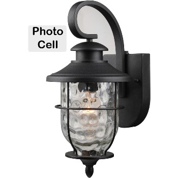 Hardware House 212199 Wall Lantern Fixture, Photo Cell ~ 15 - 1/2&quot;