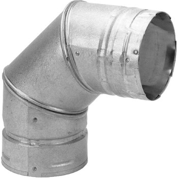DuraVent   4PVL-E90 90 Degree Elbow ~ 4&quot; Pipe