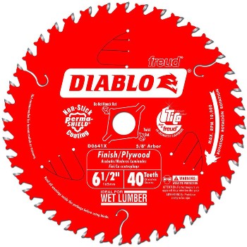 Freud/Diablo D0641X 6-1/2 40t Finish Blade
