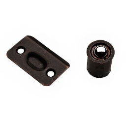 National N830-108 Drive-In Ball Catch for Cabinet Doors,  Oil Rubbed Bronze