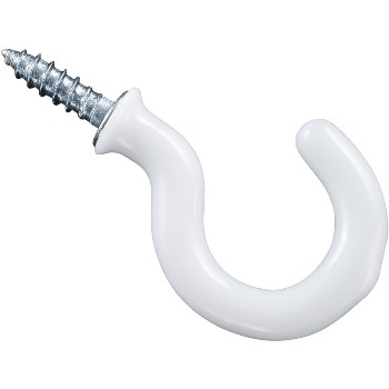 National N119-728 1 White Cup Hooks