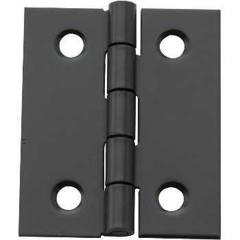 National N211-020 Decorative Broad Hinges, Oil Rubbed Bronze ~ 1 1/2&quot; x 1 1/4&quot;