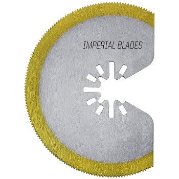 Imperial Blades IBOAT410-1 One Fit Segment HSS Oscillating Saw Blade ~ 3 1/8&quot;