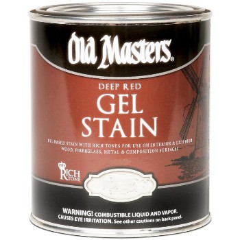 Old Masters 84401 Deep Red Series Gel Stain, Espresso ~ Gallon