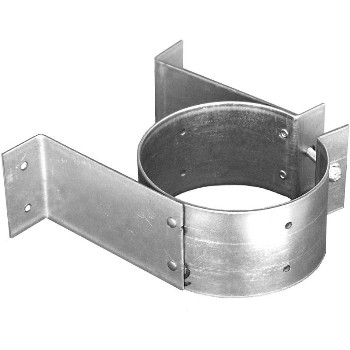 DuraVent   3PVL-WSR Pellet Vent Pipe or Tee Support Bracket ~ 3&quot; Pipe Size