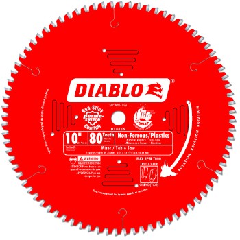 Freud/Diablo D1080N 10 80t Saw Blade