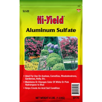 V.P.G. FH32175 Hi-Yield Aluminum Sulfate ~ 4 Lb Bag
