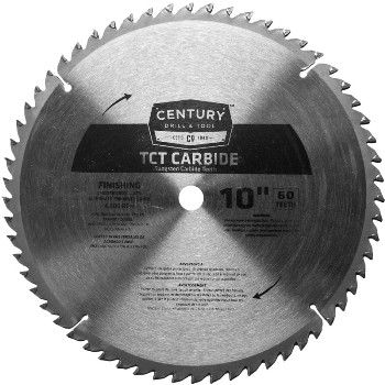 Century Drill &amp; Tool   09936 10 60t Carbide Blade