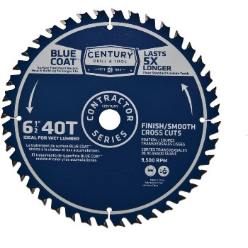 Century Drill &amp; Tool   10268 6-1/2 40t Cont Blade