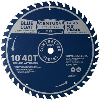 Century Drill &amp; Tool   10213 10 40t Combo Saw Blade