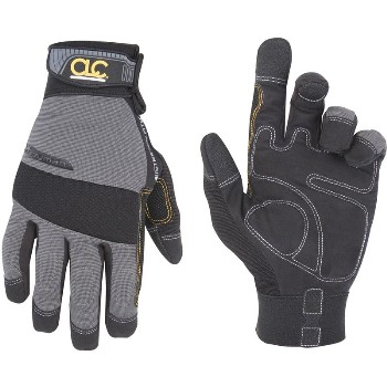 CLC 125M FlexGrip Handyman Gloves,  Gray-Black ~ Medium