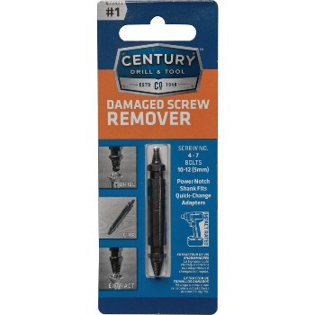 Century Drill &amp; Tool   73421 #1 Damaged Screw Remover