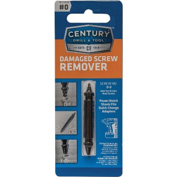 Century Drill &amp; Tool   73420 #0 Damaged Screw Remover
