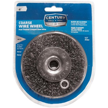 Century Drill &amp; Tool   76841 4 Coarse Wire Wheel